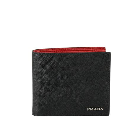 prada billfold mens|Prada snakeskin wallet.